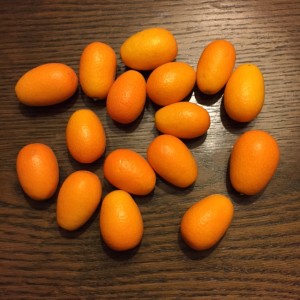 Smoothie kumquats met kokoswater